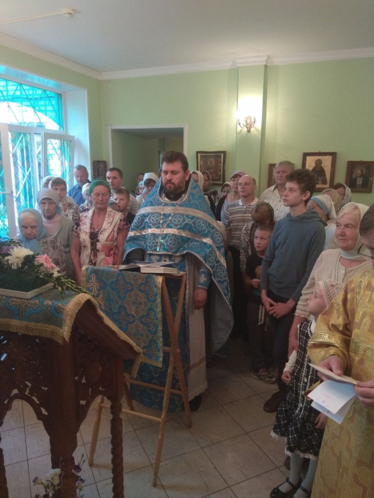 Молебен перед началом учебного года в Елисаветинском больничном храме после Божественной Литургии 2 сентября 2018 г.
